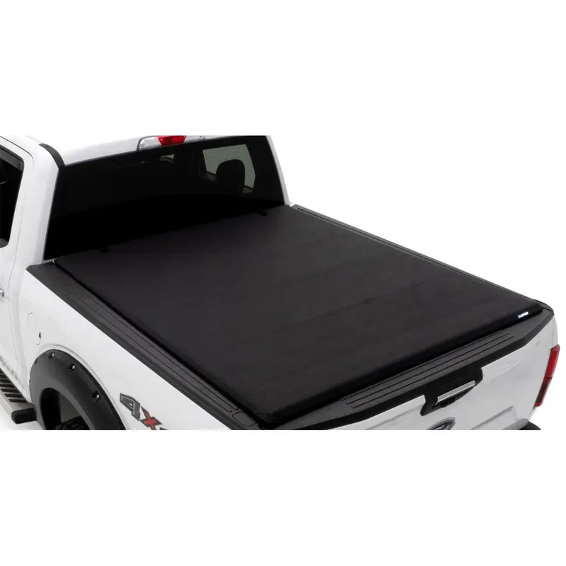 Lund Genesis Roll-Up Tonneau Cover – Black Leather-Texture Finish 1