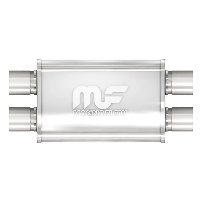 Magnaflow 11386 Universal 2.5-Inch Inlet/Outlet Performance Muffler 1