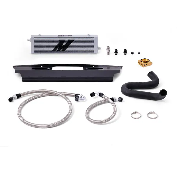 Mishimoto Mmoc-Mus8-15T Silver Oil Cooler Kit – Engineered For 2015–2017 Ford Mustang Gt 1
