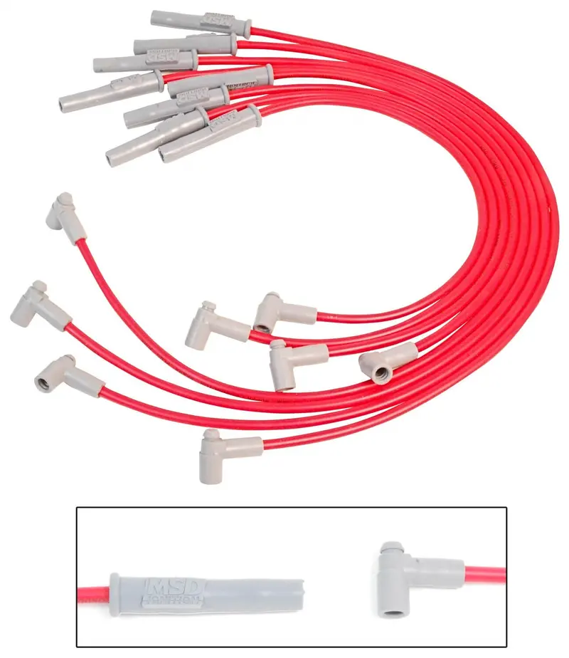 Msd Custom-Fit 8.5Mm Spark Plug Wire Set – Engineered To Match Oem Specifications 1