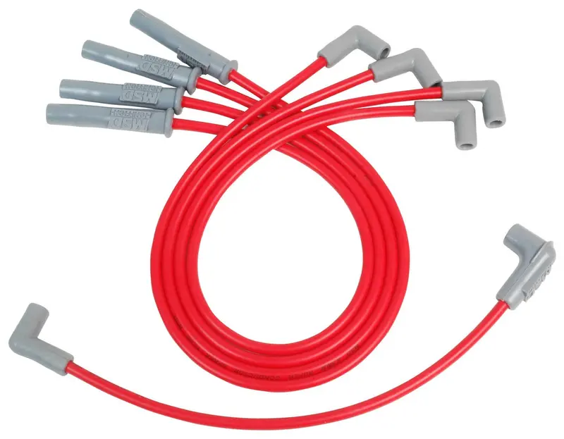 Msd Custom-Matched Spark Plug Wire Set – High-Performance Ignition 1