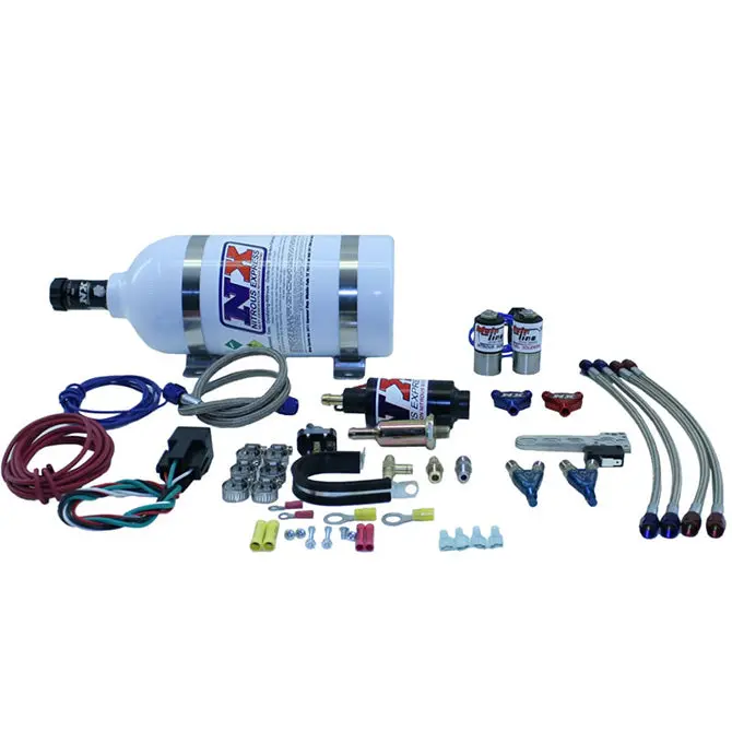 Nitrous Express 62026P Dual-Cylinder Nitrous Mainline System – 2.5 Lb Capacity 1