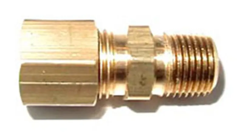 Nos Nitrous Oxide Compression Fitting – 1/8" Npt To 1/4" Tube (Part #16191Nos) 1