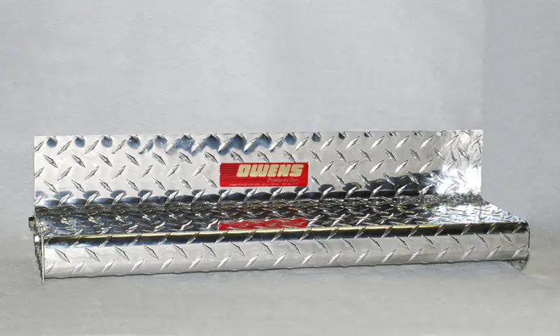 Owens Products Classicpro Diamond-Textured Aluminum Running Boards For 2015–2018 Ford Transit Van 1
