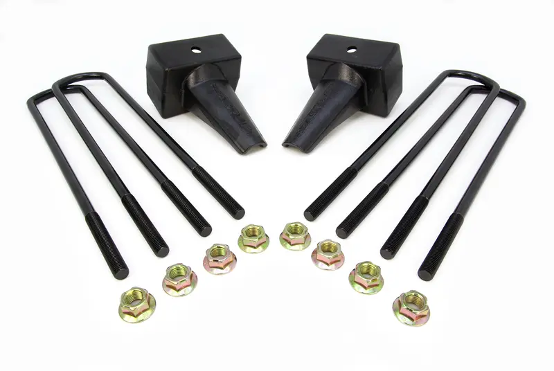 Readylift 4-Inch Block And Add-A-Leaf Suspension Kit With U-Bolts Included 1