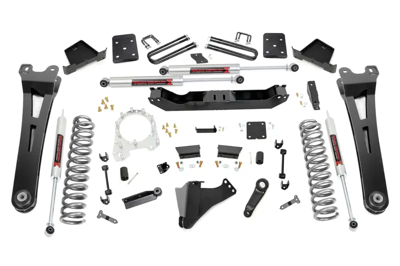 Rough Country 55640 6-Inch Lift Kit With Radius Arm Design And M1 Shocks For 2017–2022 Ford Super Duty 1