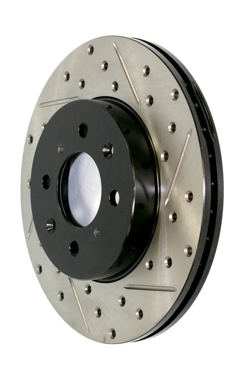 Stoptech Sport Cryo-Treated Front Right Drilled And Slotted Brake Rotor (127.42090Cr) 1