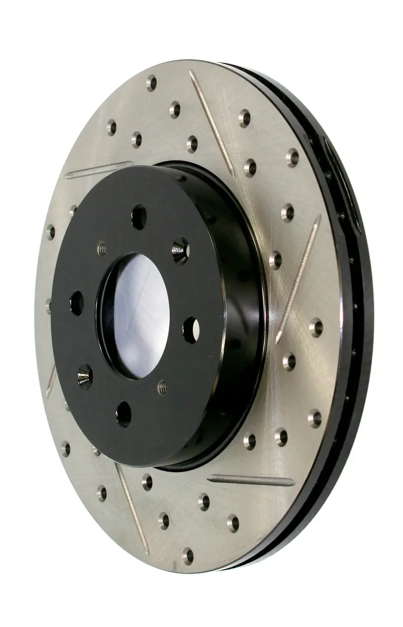 Stoptech Sport Front Left Drilled And Slotted Brake Rotor – Model 127.61078L 1