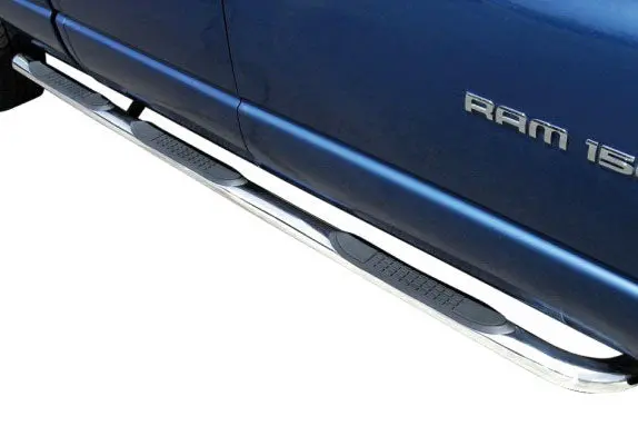 Trailfx A3009S Stainless Steel Bed Step – 3-Inch Round Bent Design, No End Caps 1