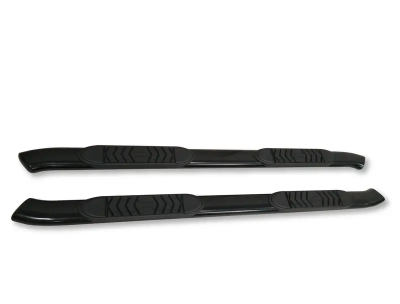 Trailfx A7068B 5-Inch Oval Rocker Panel Mount – Powder-Coated Black Steel 1