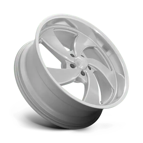 Us Mag U134209573+01L 20×9.5 Inch Alloy Wheel – 5×5.0 Bolt Pattern, Silver-Brushed-Milled 1