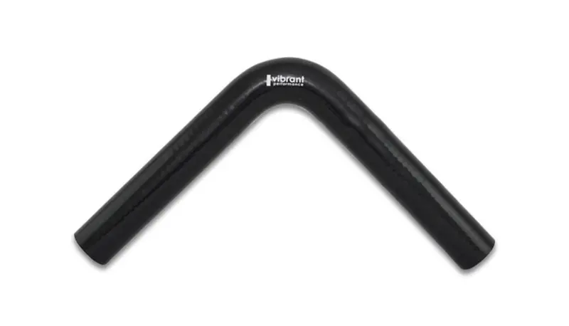 Vibrant Performance 4-Ply 90° Silicone Elbow – 1.25" Id X 8" Leg Length, Heat-Resistant Black 1