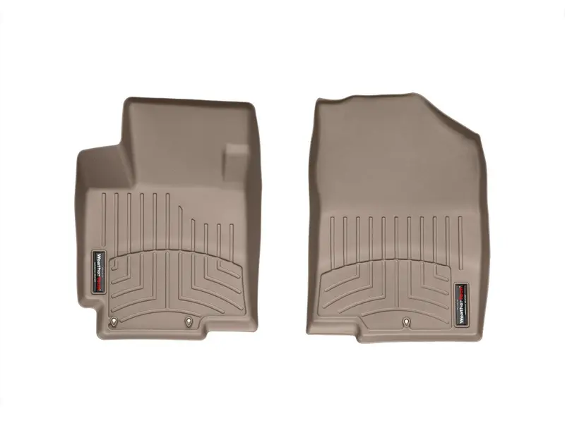 Weathertech Digitalfit Tan Floor Liners – Front Row, Custom Fit 1