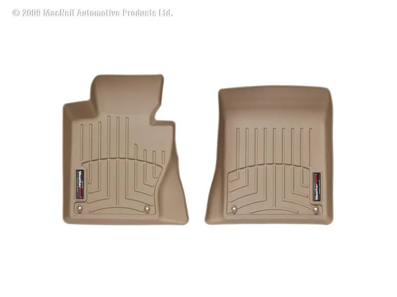 Weathertech Digitalfit Tan Front Row Floor Liners – Precision-Cut Protection 1