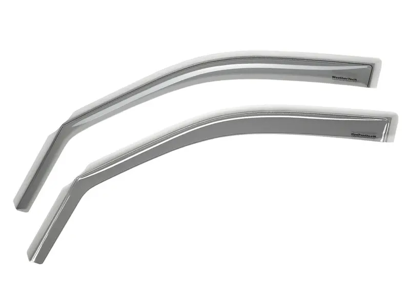 Weathertech Front Side Window Deflectors – Light Smoke Tint, Model 70245 1